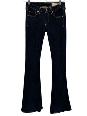 RAG & BONE Women's Dark Blue Flared Jeans